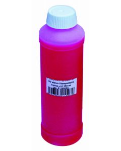 EUROLITE UV-aktive Stempelfarbe, transp.rot, 250ml